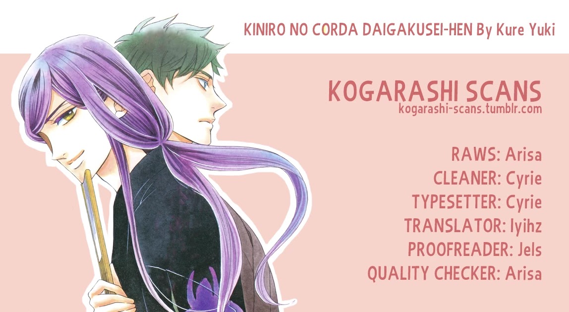 Kiniro no Corda - Daigakusei Hen Chapter 15 page 1 - Chapter 15