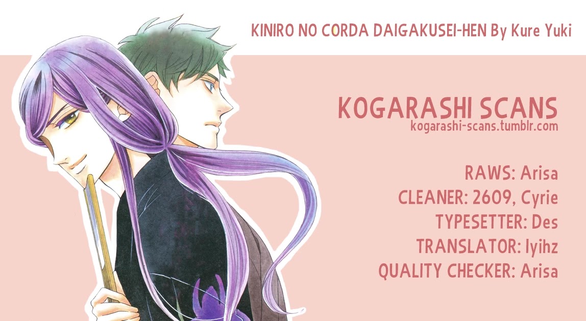 Kiniro no Corda - Daigakusei Hen Chapter 16 page 1 - Chapter 16