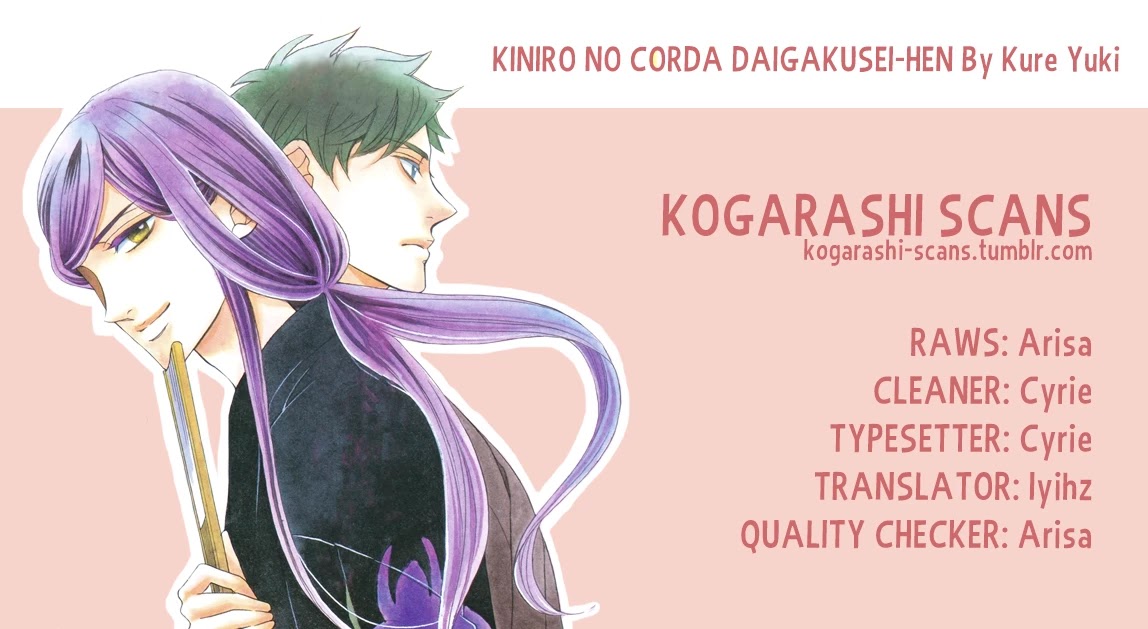 Kiniro no Corda - Daigakusei Hen Chapter 17 page 1 - Chapter 17