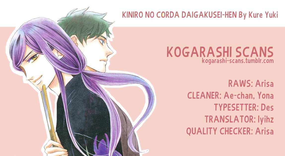 Kiniro no Corda - Daigakusei Hen Chapter 20 page 1 - Chapter 20