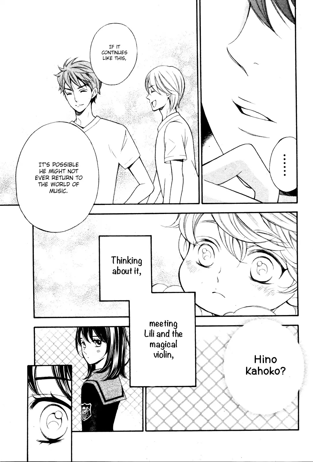 Kiniro no Corda - Daigakusei Hen Chapter 5 page 17 - Chapter 5