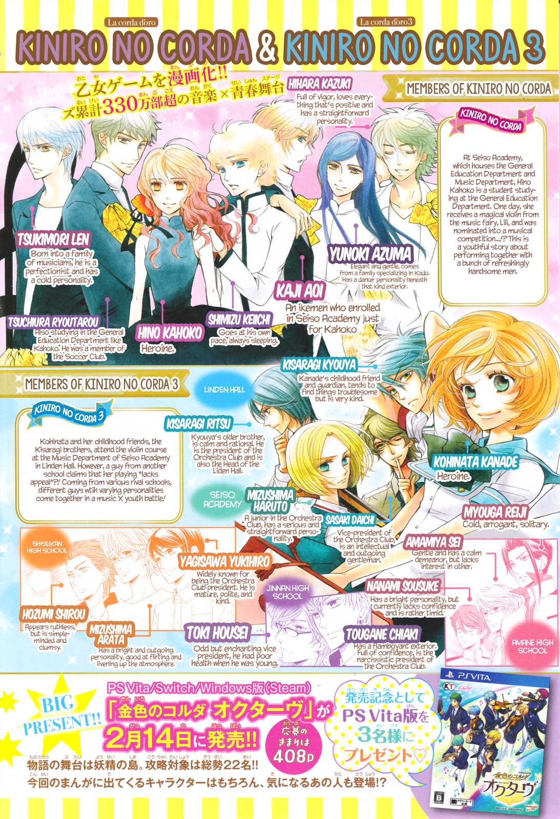 Kiniro no Corda - Daigakusei Hen Chapter 7.5 page 34 - Chapter 7.5