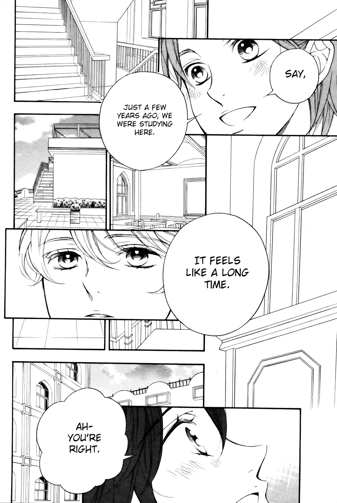 Kiniro no Corda - Daigakusei Hen Chapter 7 page 14 - Chapter 7