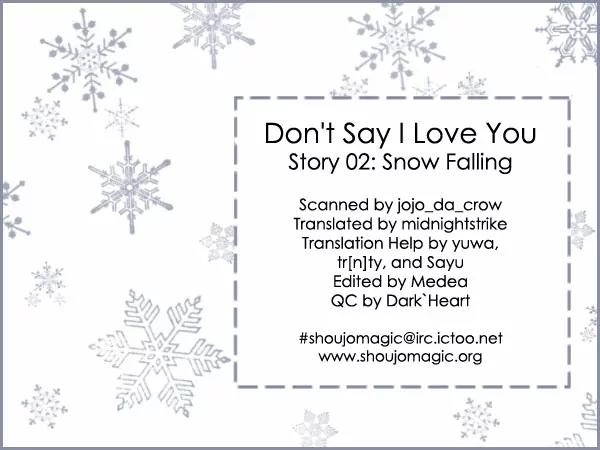 Kinku - Don't Say "I Love You" Chapter 2 page 53 - Chapter 2: Snow Falling