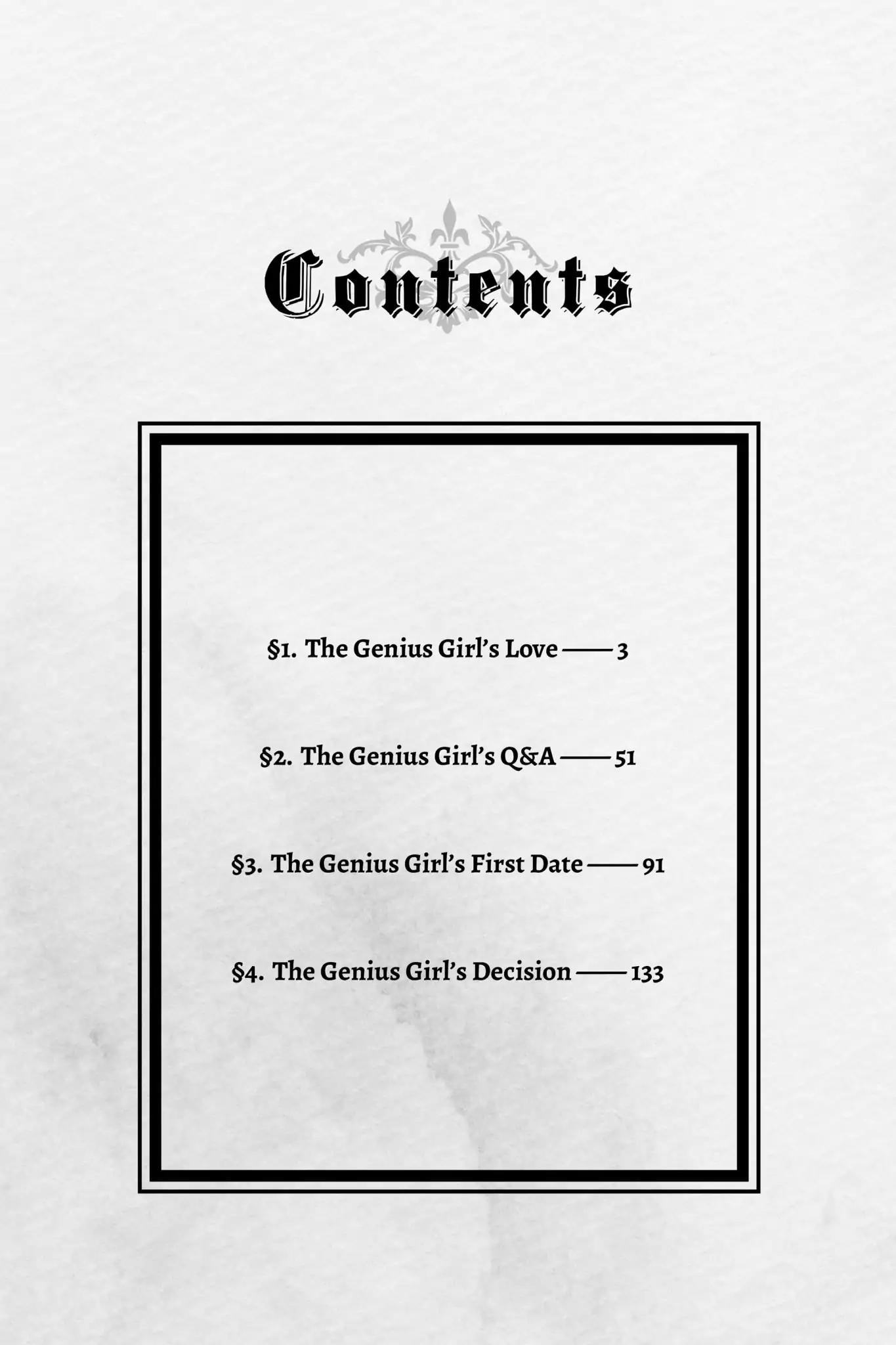 Kinkyori Renai Chapter 1 page 3 - Chapter 1: The Genius Girl's Love