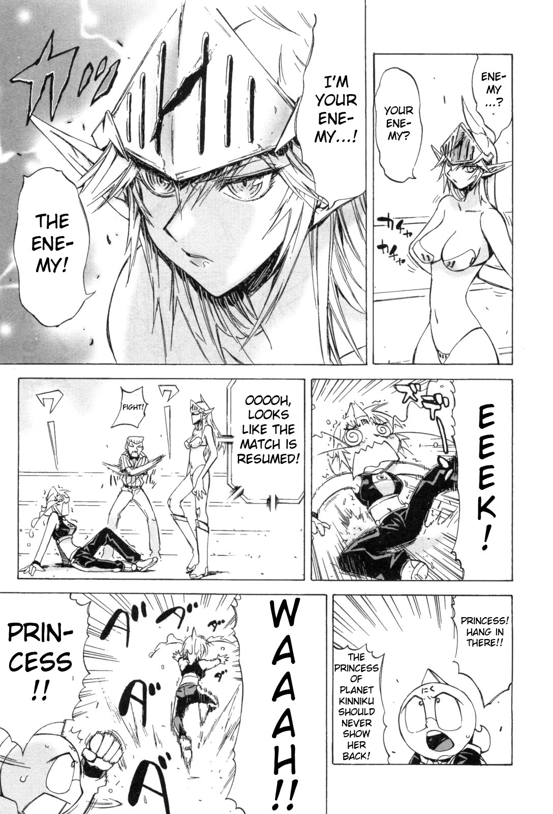 Kinnikuman Lady Chapter 15 page 3 - Chapter 15: Book of Crazed Lady Robin