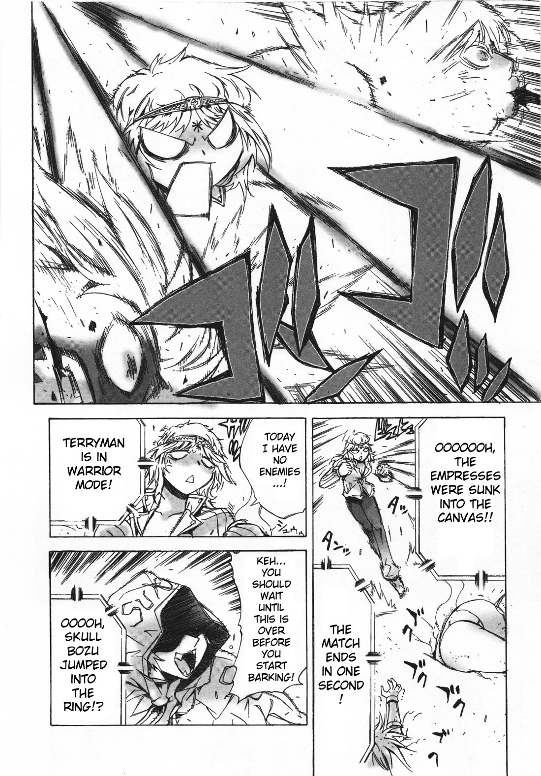Kinnikuman Lady Chapter 22 page 4 - Chapter 22: Book of The Number One Rule of Tag Matches
