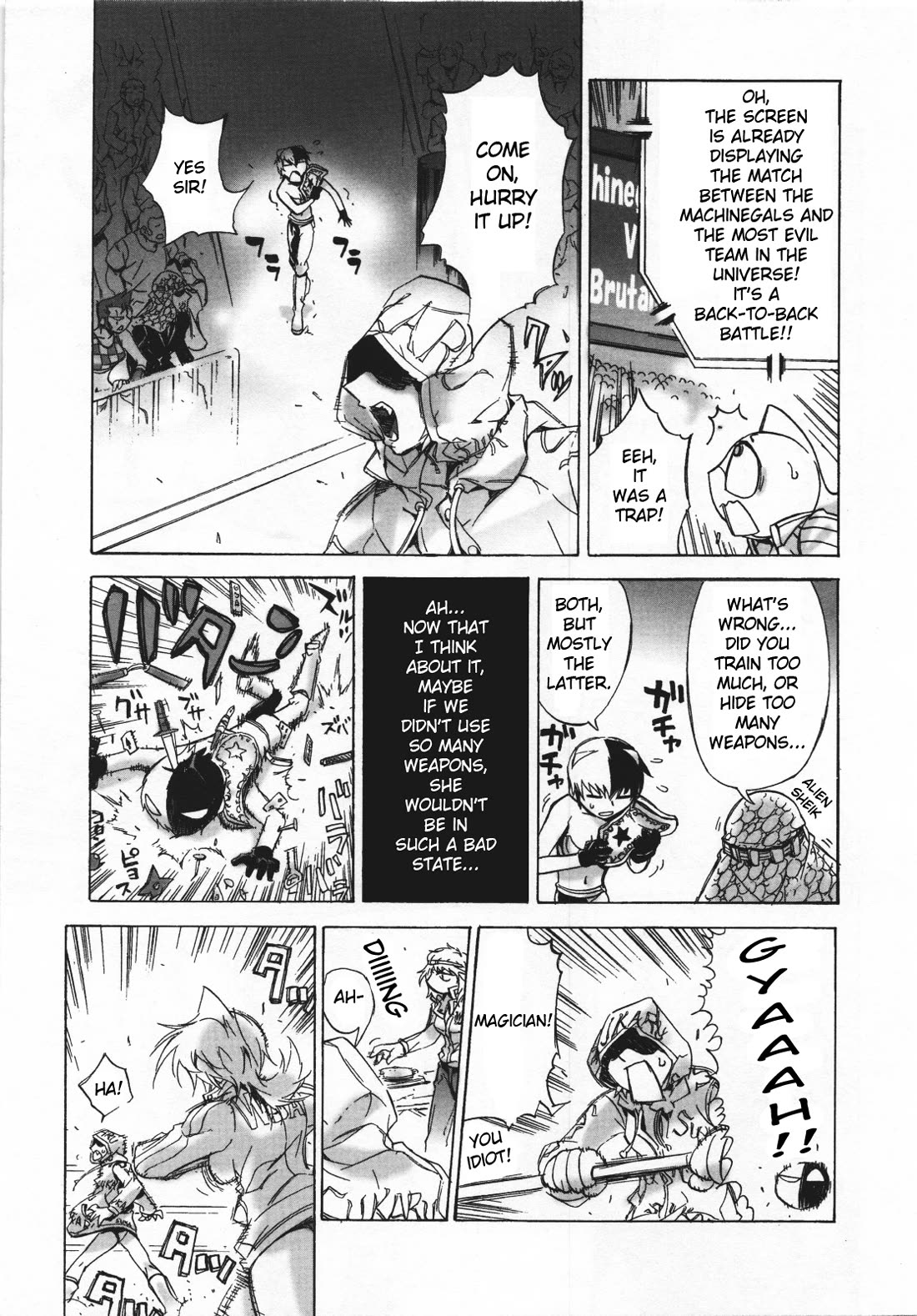 Kinnikuman Lady Chapter 22 page 5 - Chapter 22: Book of The Number One Rule of Tag Matches