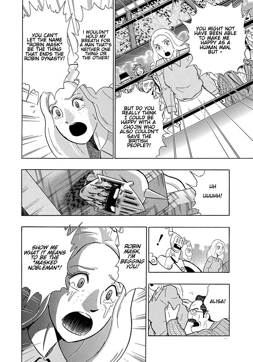 Kinnikuman Nisei Chapter 300 page 14 - Chapter 300: The Young Master of London: Part Seven [END]