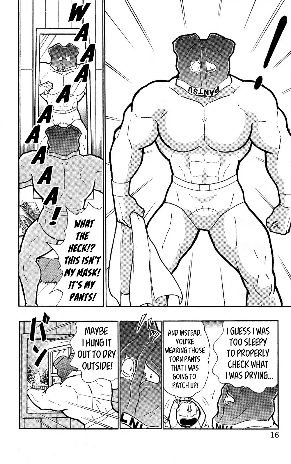 Kinnikuman Oneshot Collection Chapter 1 page 16 - Chapter 1: Legend of the Miraculous Saviour!