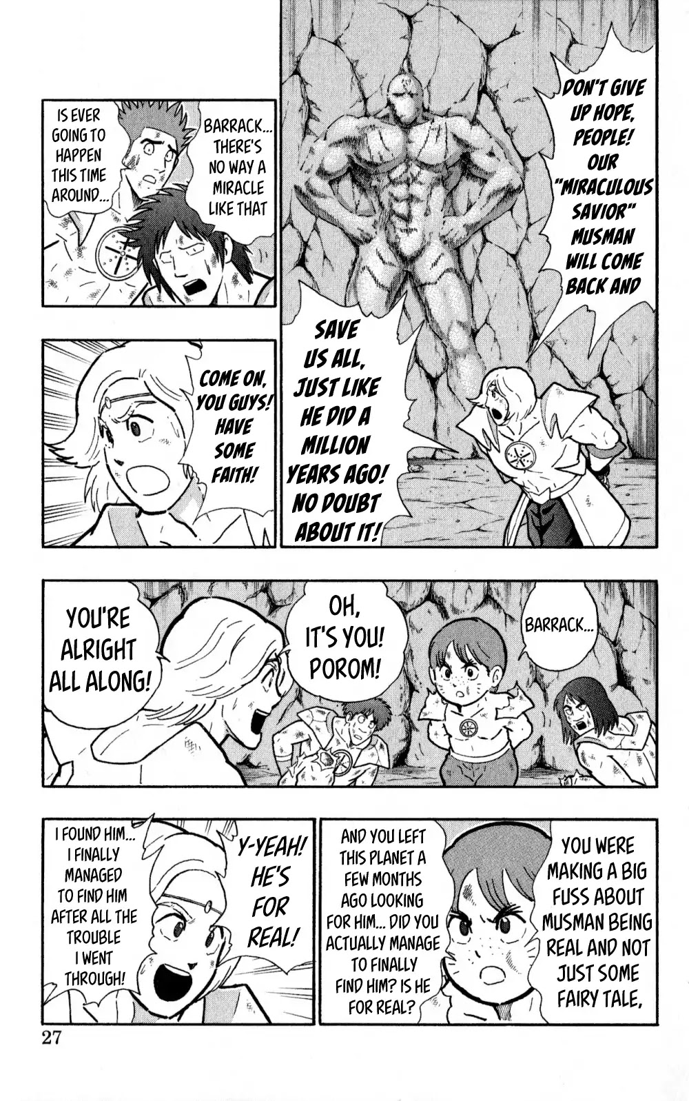 Kinnikuman Oneshot Collection Chapter 1 page 27 - Chapter 1: Legend of the Miraculous Saviour!
