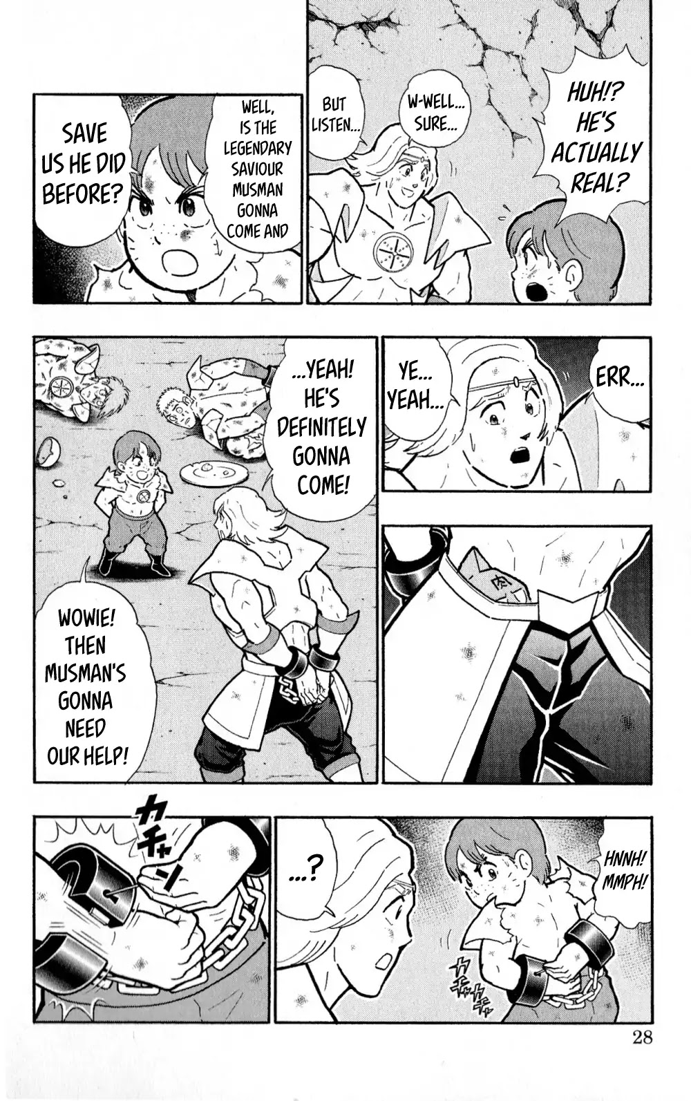 Kinnikuman Oneshot Collection Chapter 1 page 28 - Chapter 1: Legend of the Miraculous Saviour!