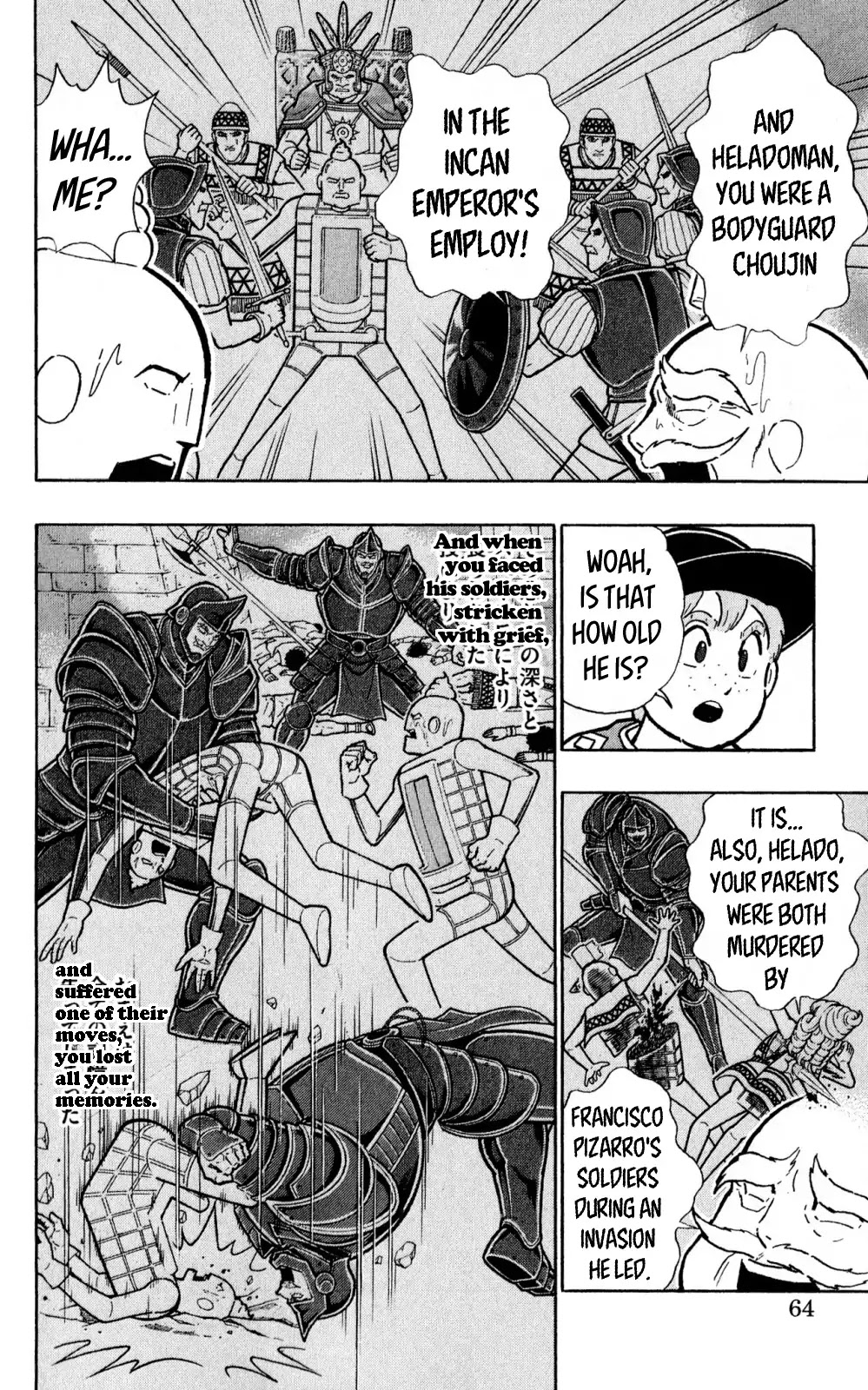 Kinnikuman Oneshot Collection Chapter 2 page 13 - Chapter 2: Kinnikuman Side Story - Benkiman ~Lost Incan Memories~