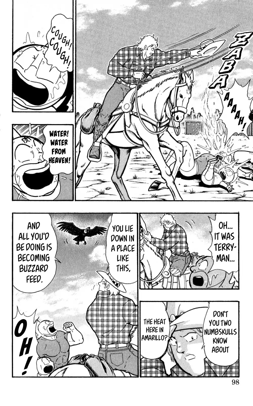 Kinnikuman Oneshot Collection Chapter 3 page 13 - Chapter 3: The Machineguns' Three Day Gap (Texas's "Machinegun"! & The Start of a Legend!)