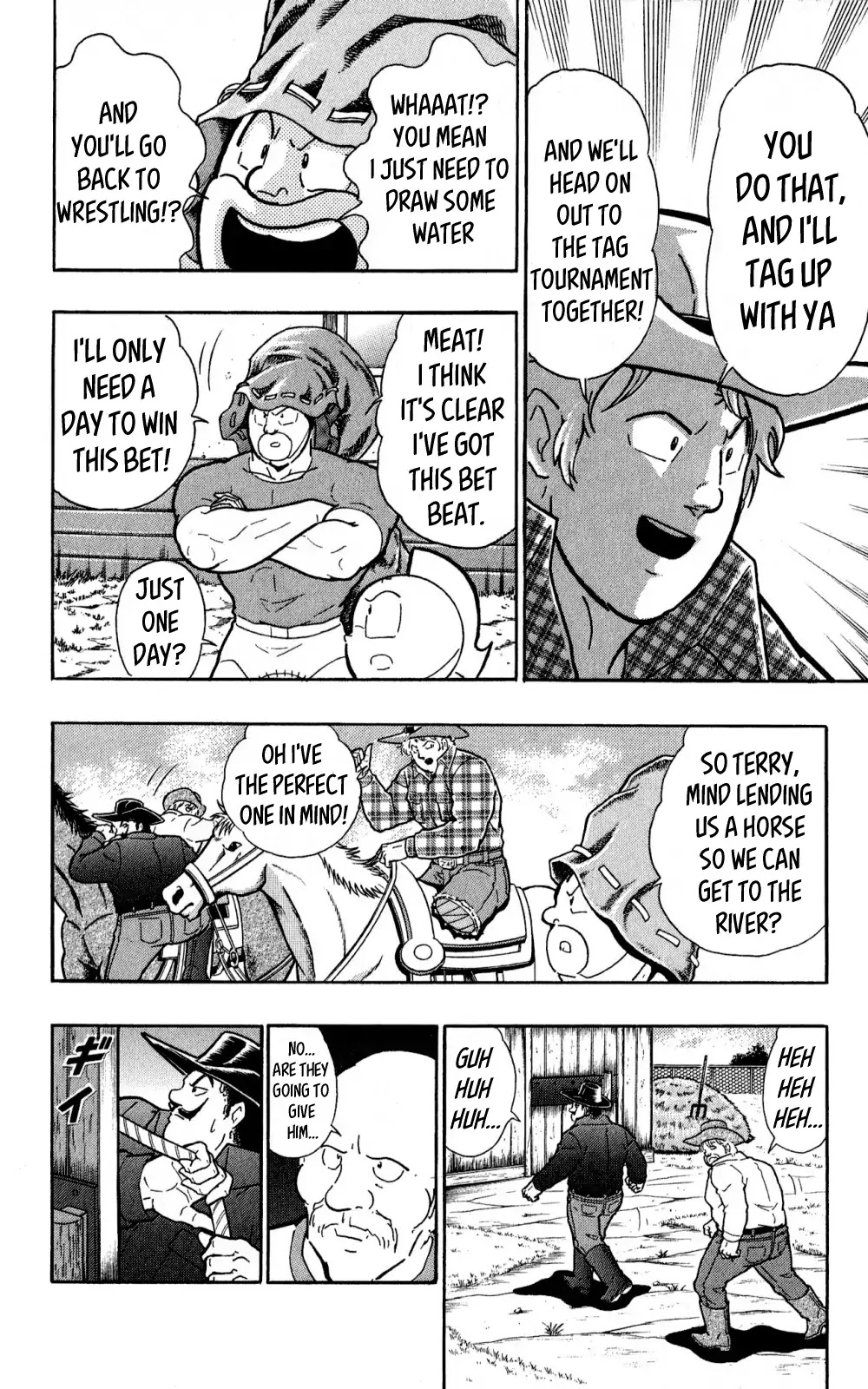 Kinnikuman Oneshot Collection Chapter 3 page 17 - Chapter 3: The Machineguns' Three Day Gap (Texas's "Machinegun"! & The Start of a Legend!)