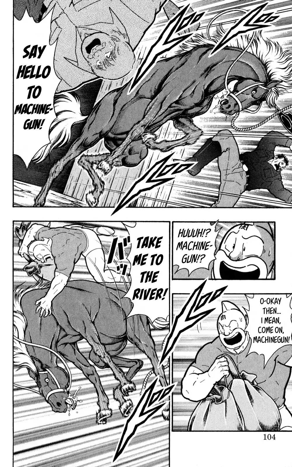 Kinnikuman Oneshot Collection Chapter 3 page 19 - Chapter 3: The Machineguns' Three Day Gap (Texas's "Machinegun"! & The Start of a Legend!)