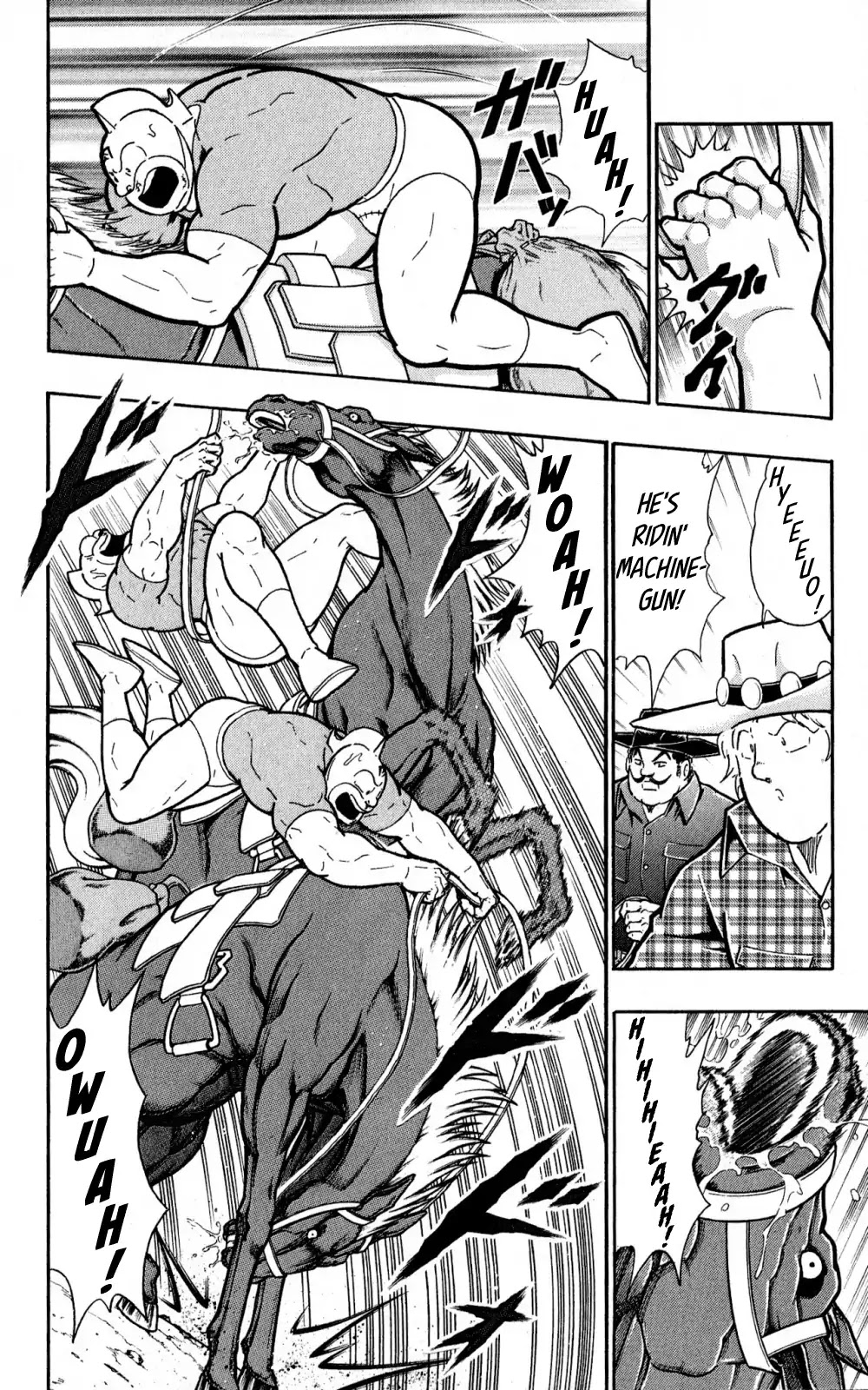 Kinnikuman Oneshot Collection Chapter 3 page 25 - Chapter 3: The Machineguns' Three Day Gap (Texas's "Machinegun"! & The Start of a Legend!)