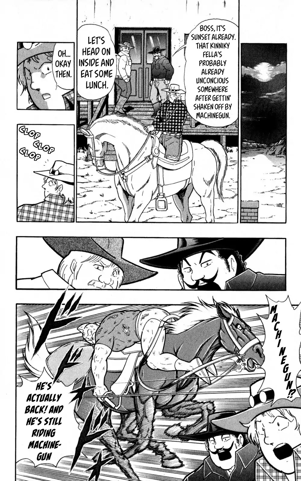 Kinnikuman Oneshot Collection Chapter 3 page 29 - Chapter 3: The Machineguns' Three Day Gap (Texas's "Machinegun"! & The Start of a Legend!)