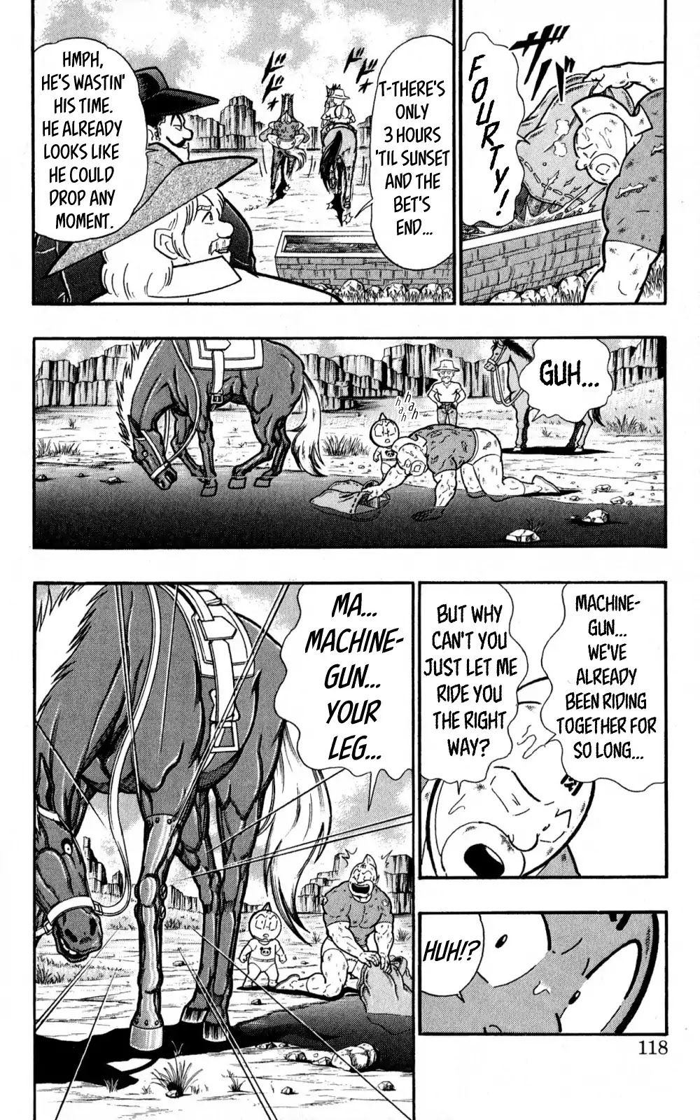 Kinnikuman Oneshot Collection Chapter 3 page 33 - Chapter 3: The Machineguns' Three Day Gap (Texas's "Machinegun"! & The Start of a Legend!)