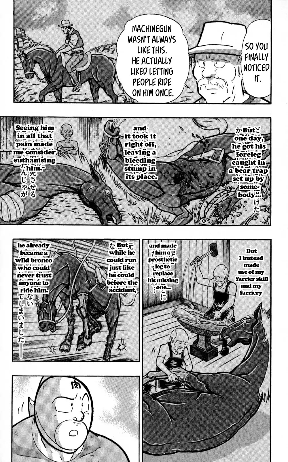 Kinnikuman Oneshot Collection Chapter 3 page 34 - Chapter 3: The Machineguns' Three Day Gap (Texas's "Machinegun"! & The Start of a Legend!)