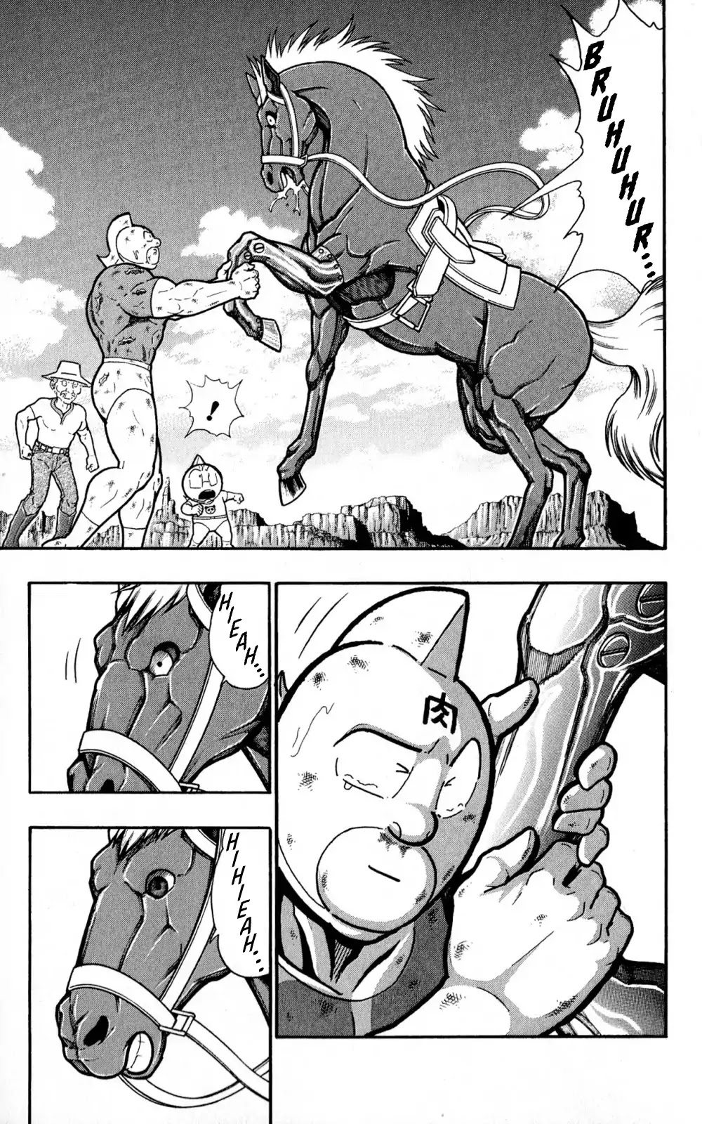 Kinnikuman Oneshot Collection Chapter 3 page 36 - Chapter 3: The Machineguns' Three Day Gap (Texas's "Machinegun"! & The Start of a Legend!)