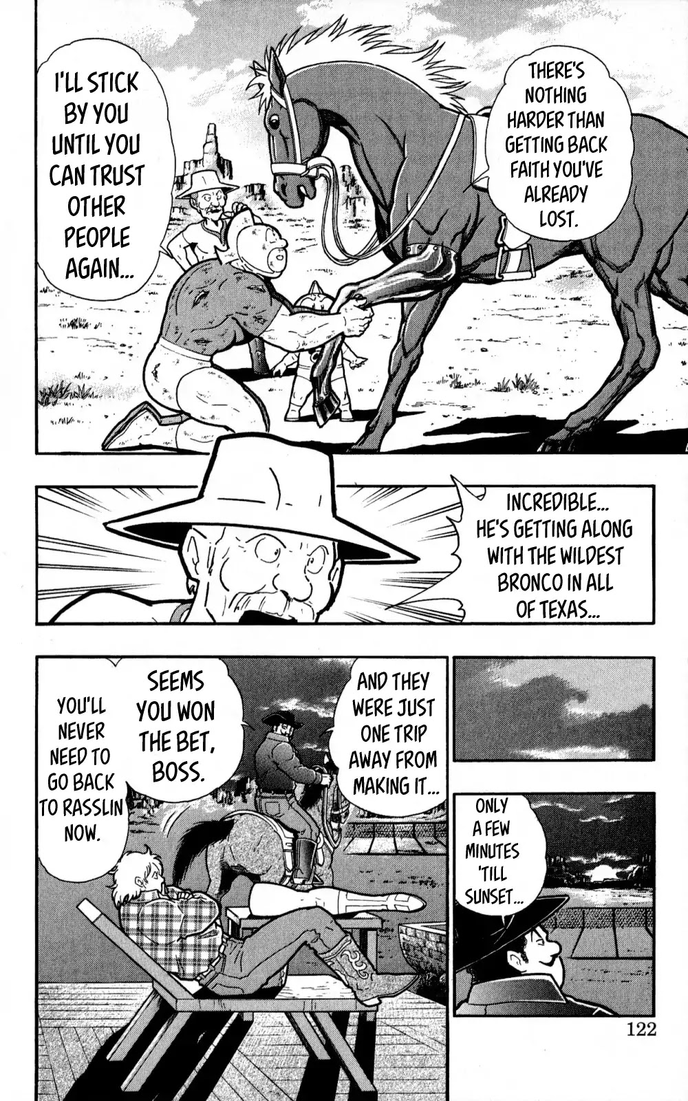 Kinnikuman Oneshot Collection Chapter 3 page 37 - Chapter 3: The Machineguns' Three Day Gap (Texas's "Machinegun"! & The Start of a Legend!)