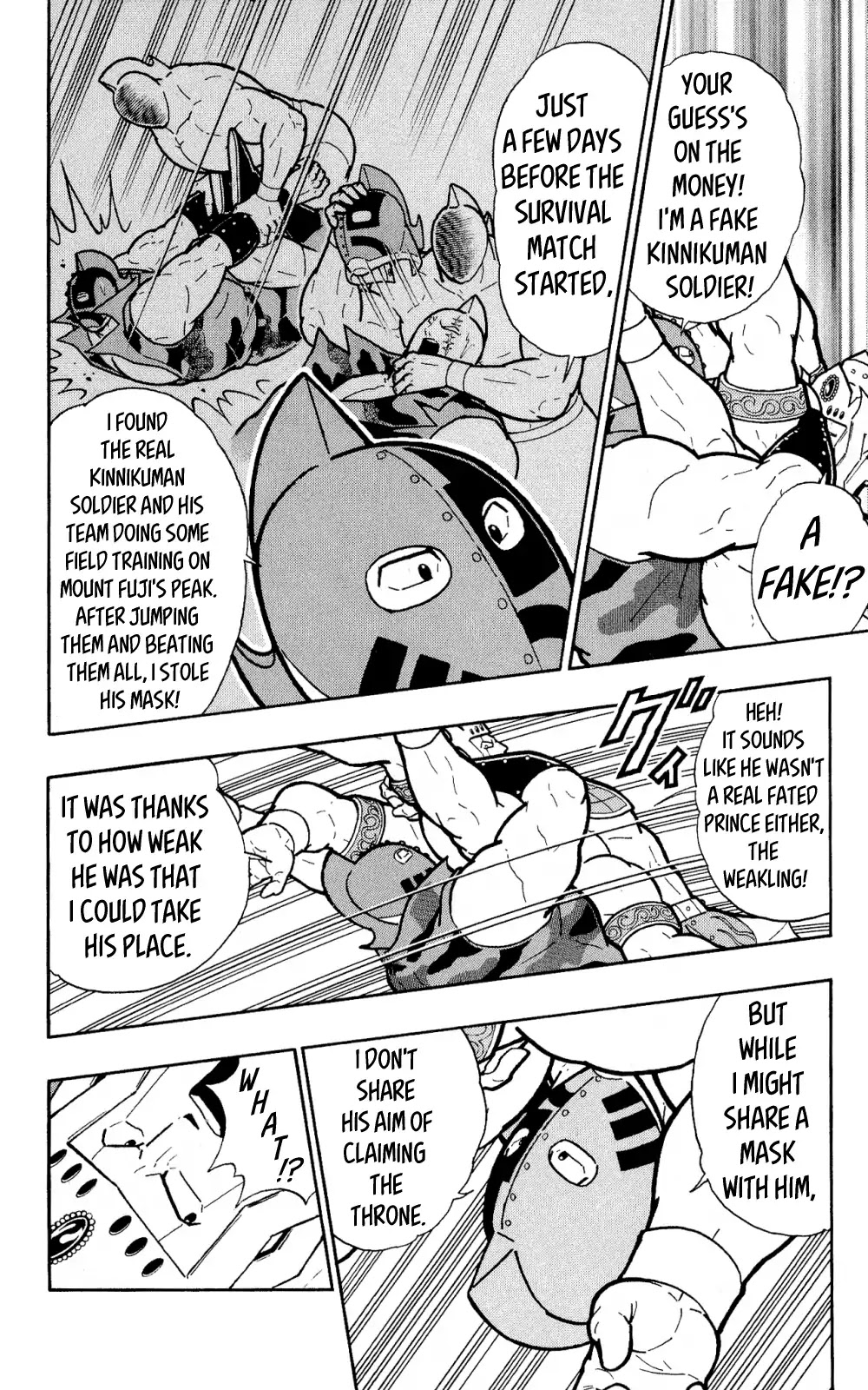 Kinnikuman Oneshot Collection Chapter 4 page 19 - Chapter 4: Secret Story of the Choujin Blood Oath Brigade's Formation!