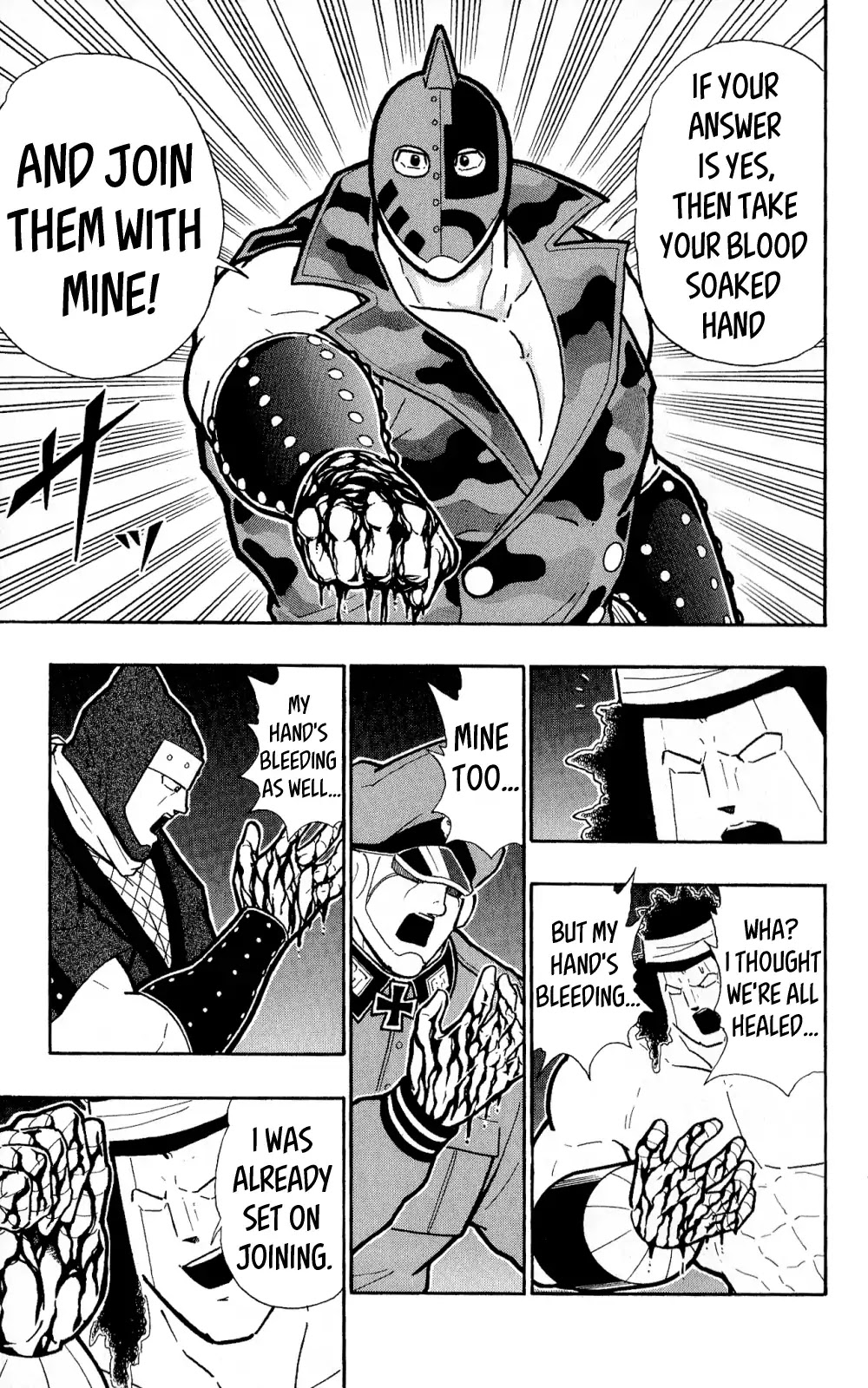 Kinnikuman Oneshot Collection Chapter 4 page 30 - Chapter 4: Secret Story of the Choujin Blood Oath Brigade's Formation!
