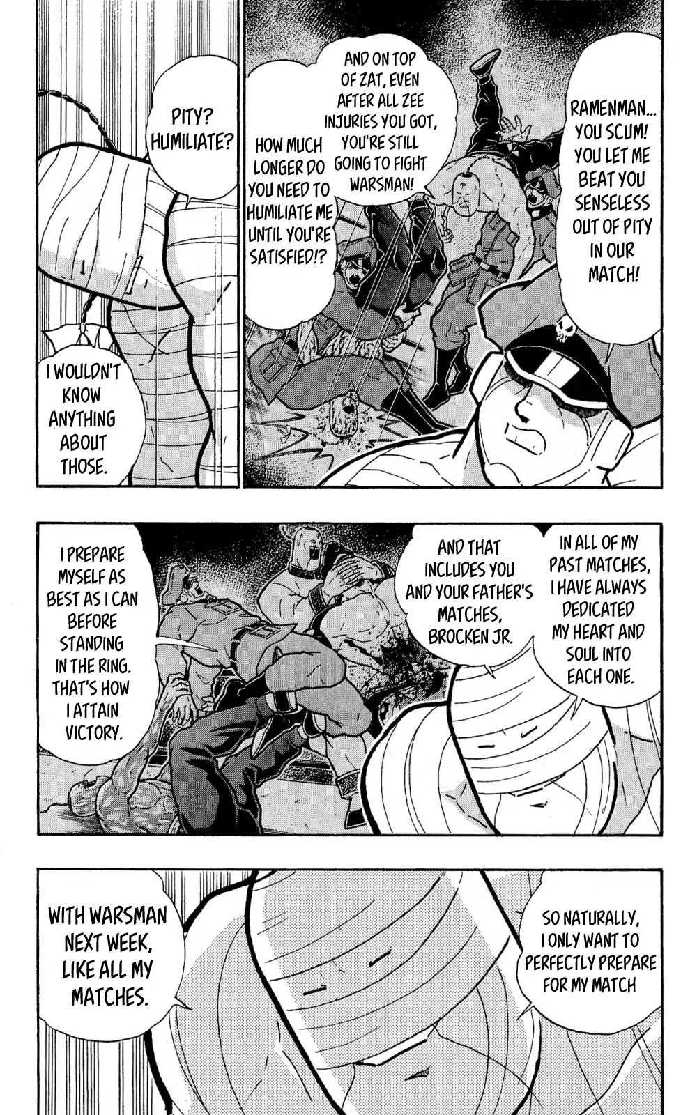 Kinnikuman Oneshot Collection Chapter 5 page 10 - Chapter 5: Ramenman and Brocken Jr. ~Beyond Love and Hate~ [END]