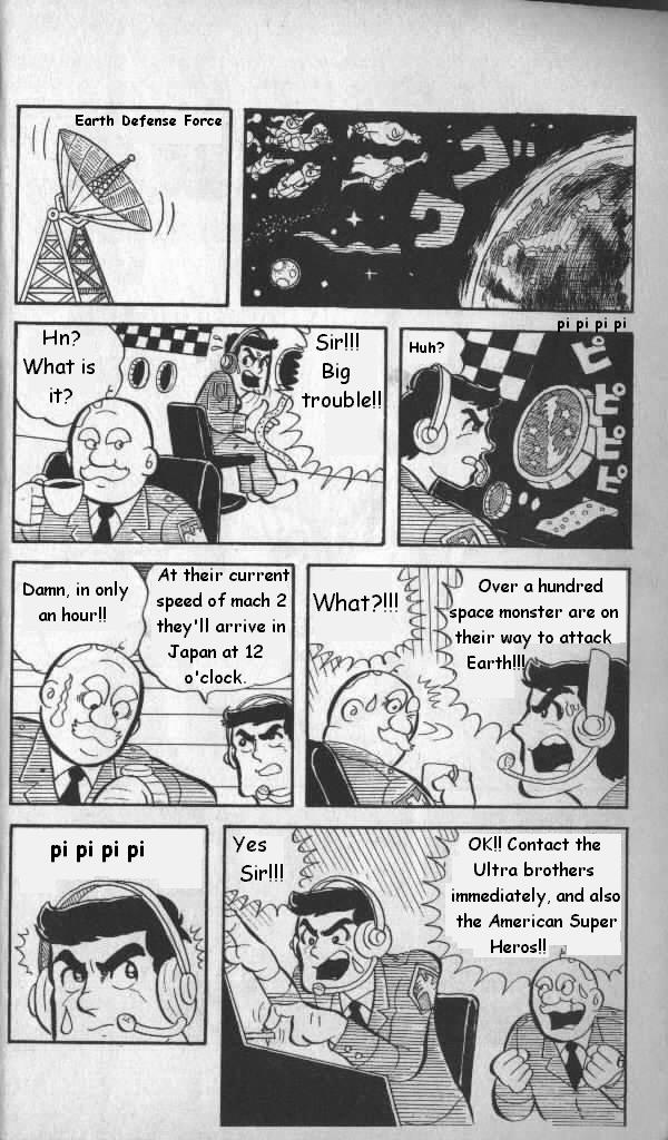 Kinnikuman Chapter 1.2 page 2 - Chapter 1 v2 : Space Monsters Attack!!!