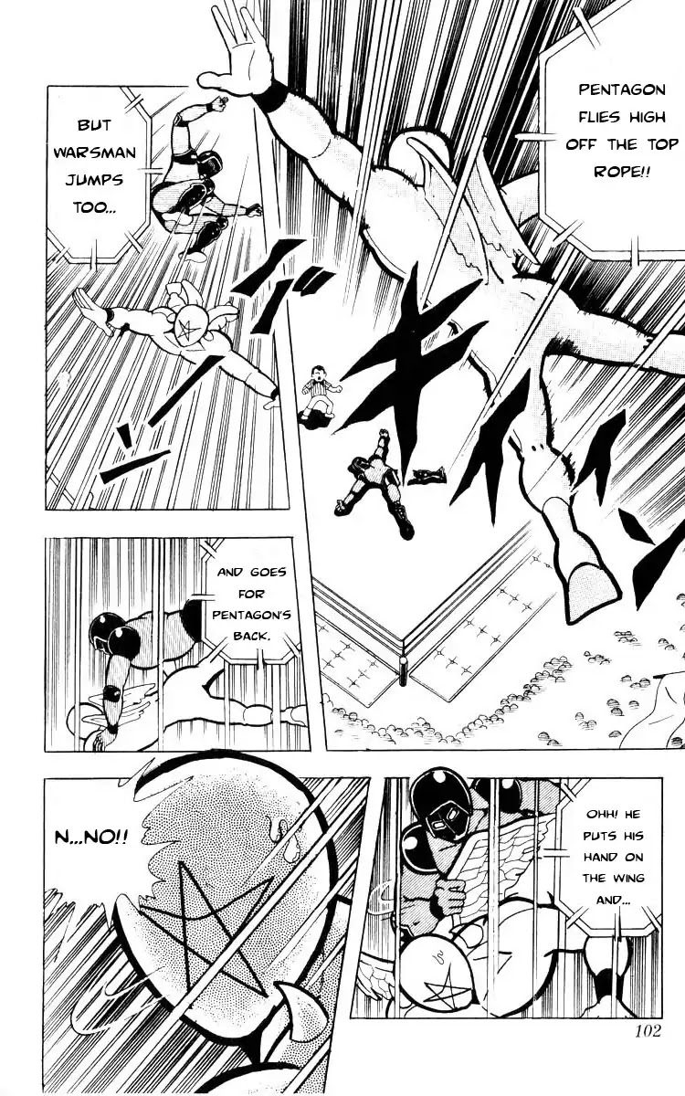 Kinnikuman Chapter 102 page 4 - Chapter 102 : The Big Fall