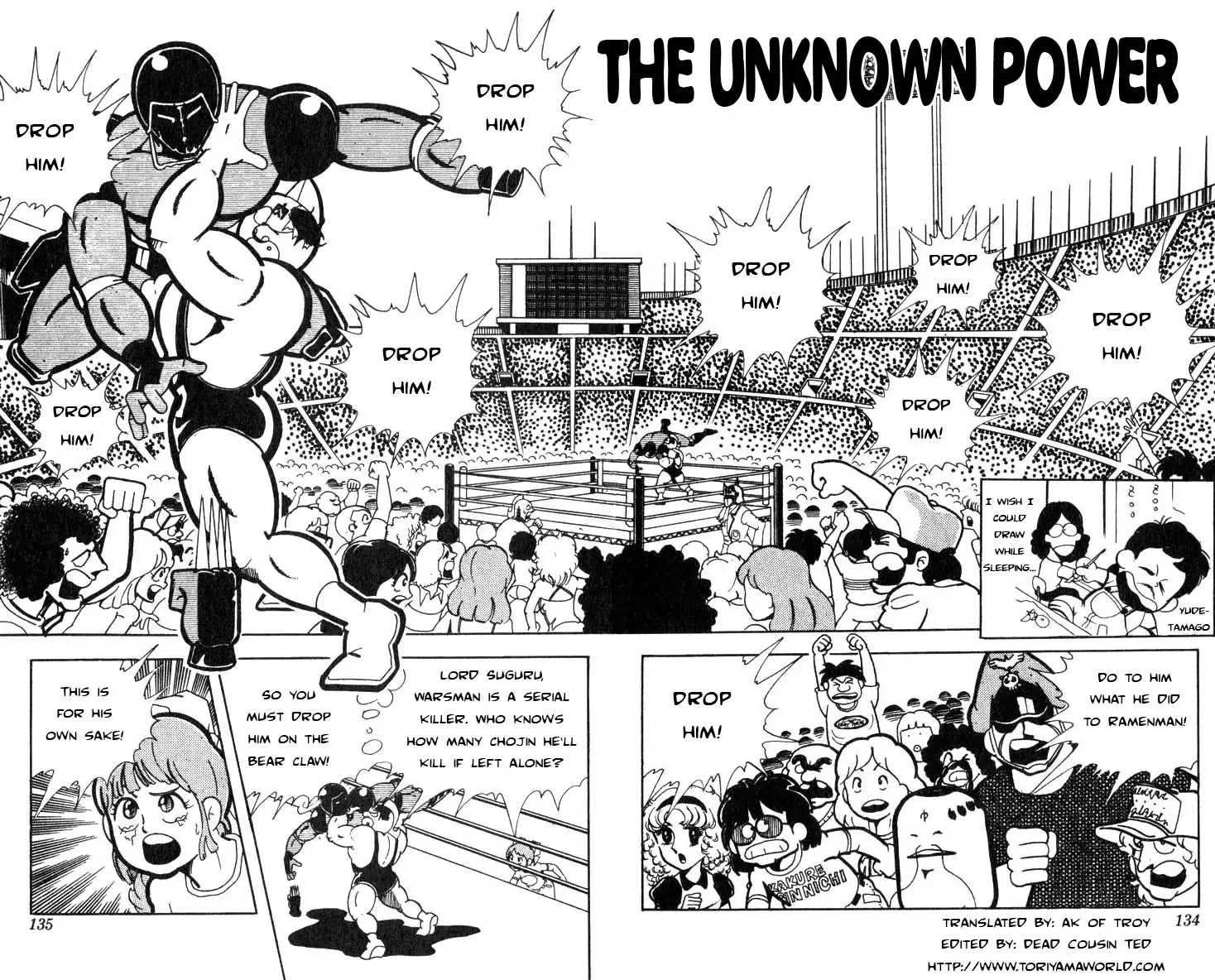 Kinnikuman Chapter 118 page 2 - Chapter 118 : The Unknown Power