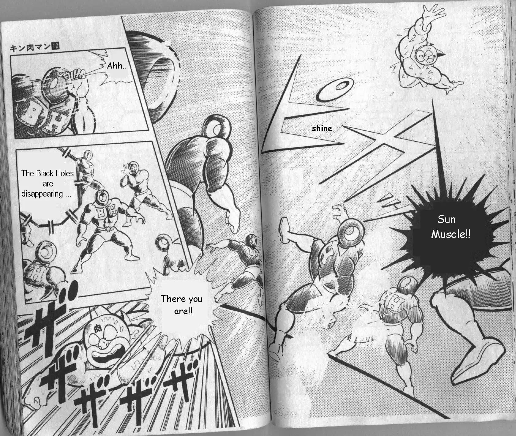 Kinnikuman Chapter 129 page 11 - Chapter 129 : Find The Real Black Hole