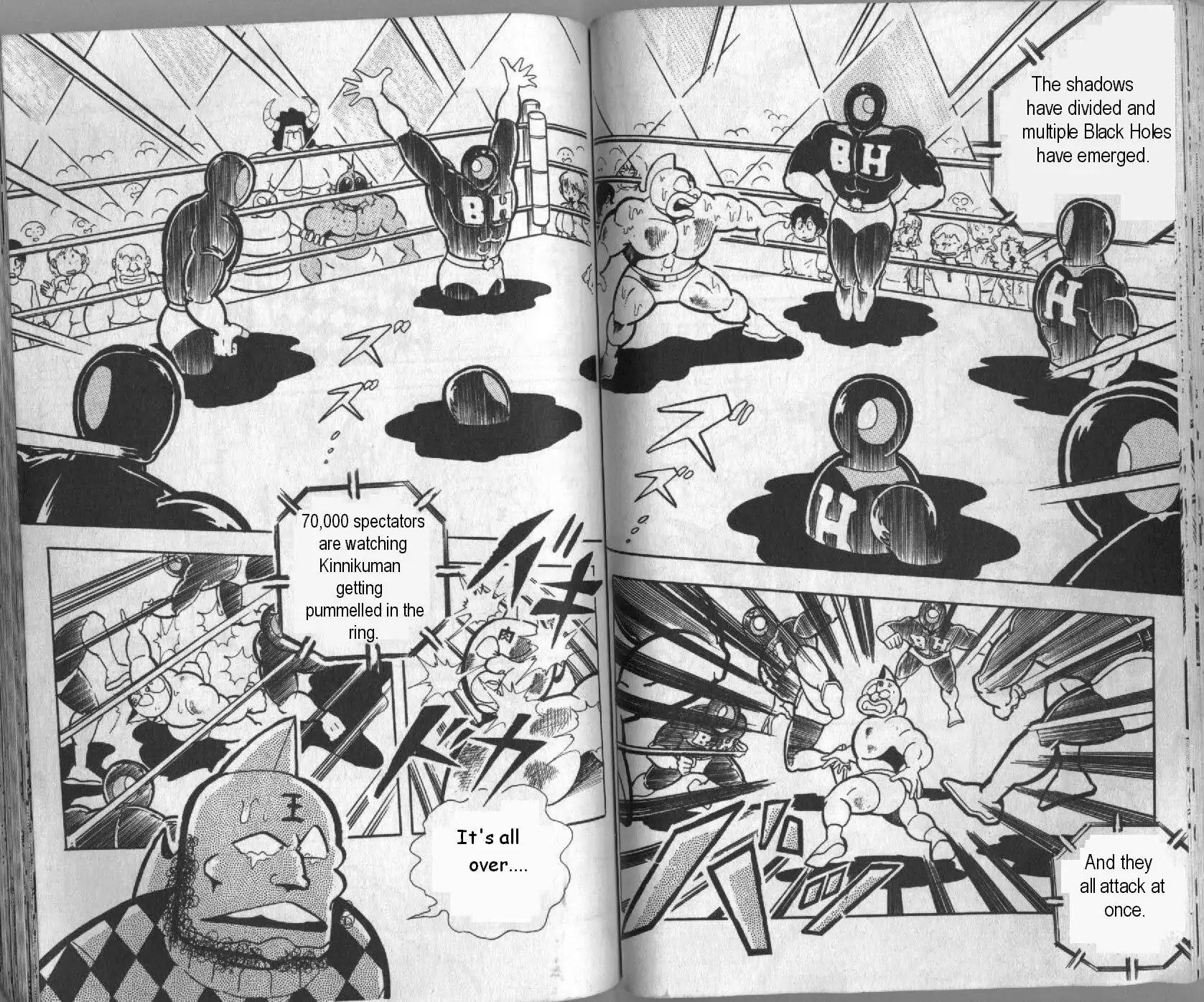Kinnikuman Chapter 129 page 8 - Chapter 129 : Find The Real Black Hole