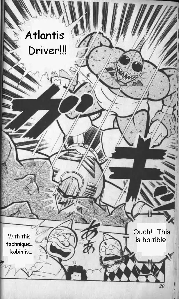 Kinnikuman Chapter 135 page 13 - Chapter 135 : Underwater Deciding Battle