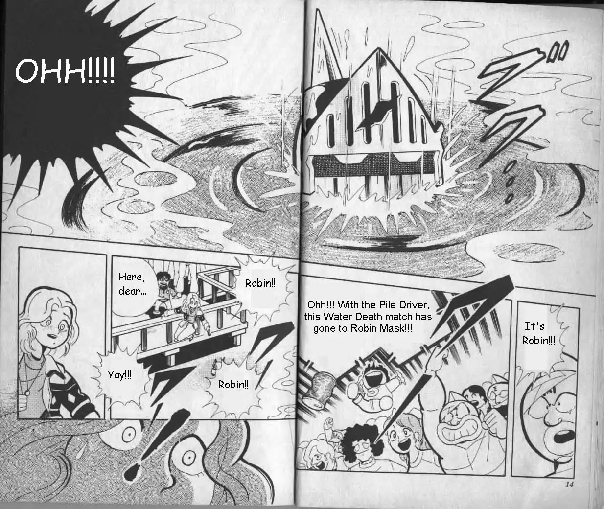 Kinnikuman Chapter 135 page 8 - Chapter 135 : Underwater Deciding Battle