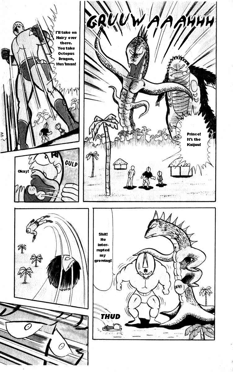 Kinnikuman Chapter 26.2 page 9 - Chapter 26 v2 : Messenger from the South