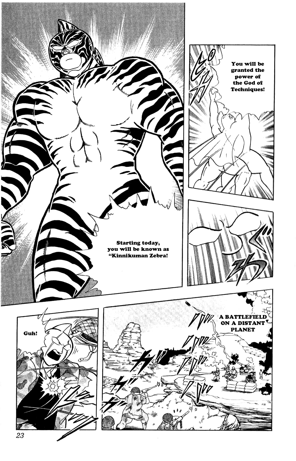 Kinnikuman Chapter 274.2 page 20 - Chapter 274 v2 : Scramble for the Kinniku Throne 1: Children of Destiny!