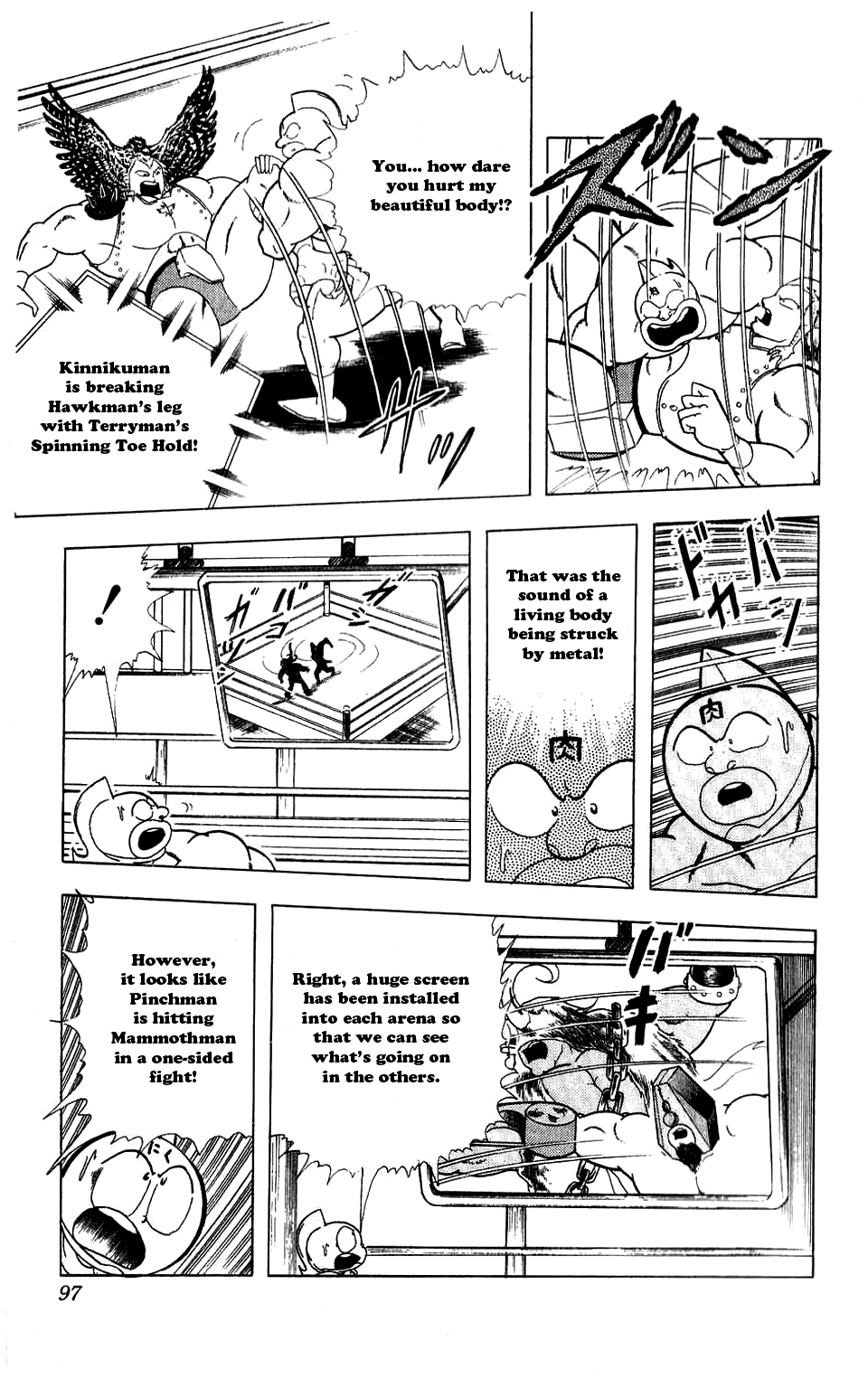 Kinnikuman Chapter 278.2 page 11 - Chapter 278 v2 : Scramble for the Kinniku Throne 5: Playoff! 5 vs. 2!