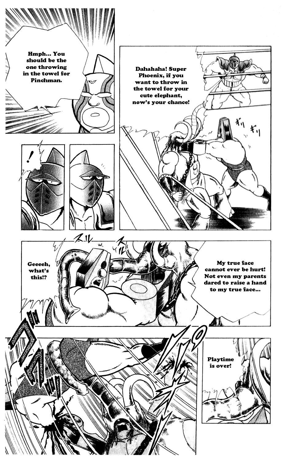 Kinnikuman Chapter 278.2 page 13 - Chapter 278 v2 : Scramble for the Kinniku Throne 5: Playoff! 5 vs. 2!