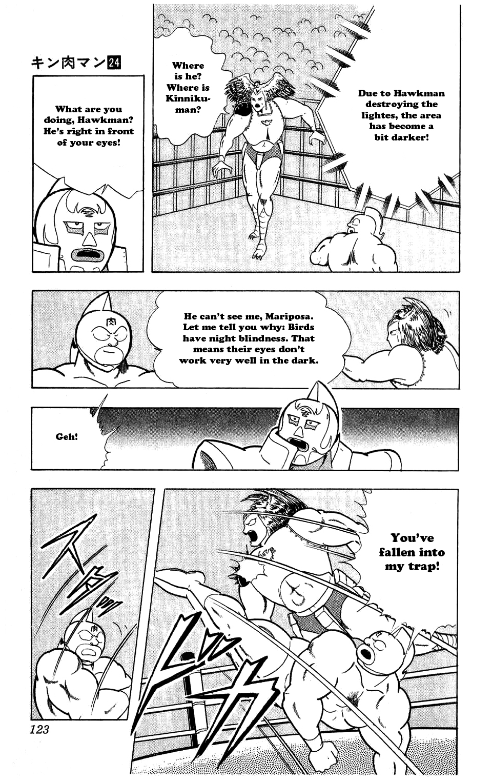 Kinnikuman Chapter 279.2 page 17 - Chapter 279 v2 : Scramble for the Kinniku Throne 6: Birdman-Hawkman!