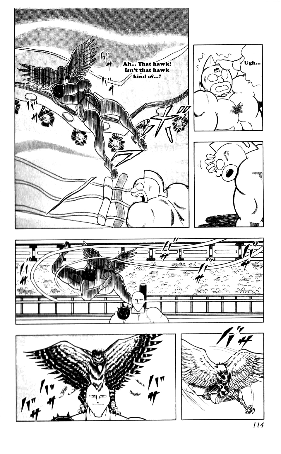 Kinnikuman Chapter 279.2 page 8 - Chapter 279 v2 : Scramble for the Kinniku Throne 6: Birdman-Hawkman!