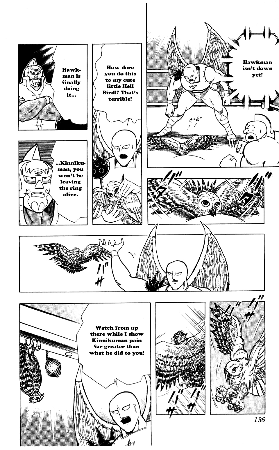 Kinnikuman Chapter 280.2 page 11 - Chapter 280 v2 : Scramble for the Kinniku Throne 7: Hawkman's Weakness!