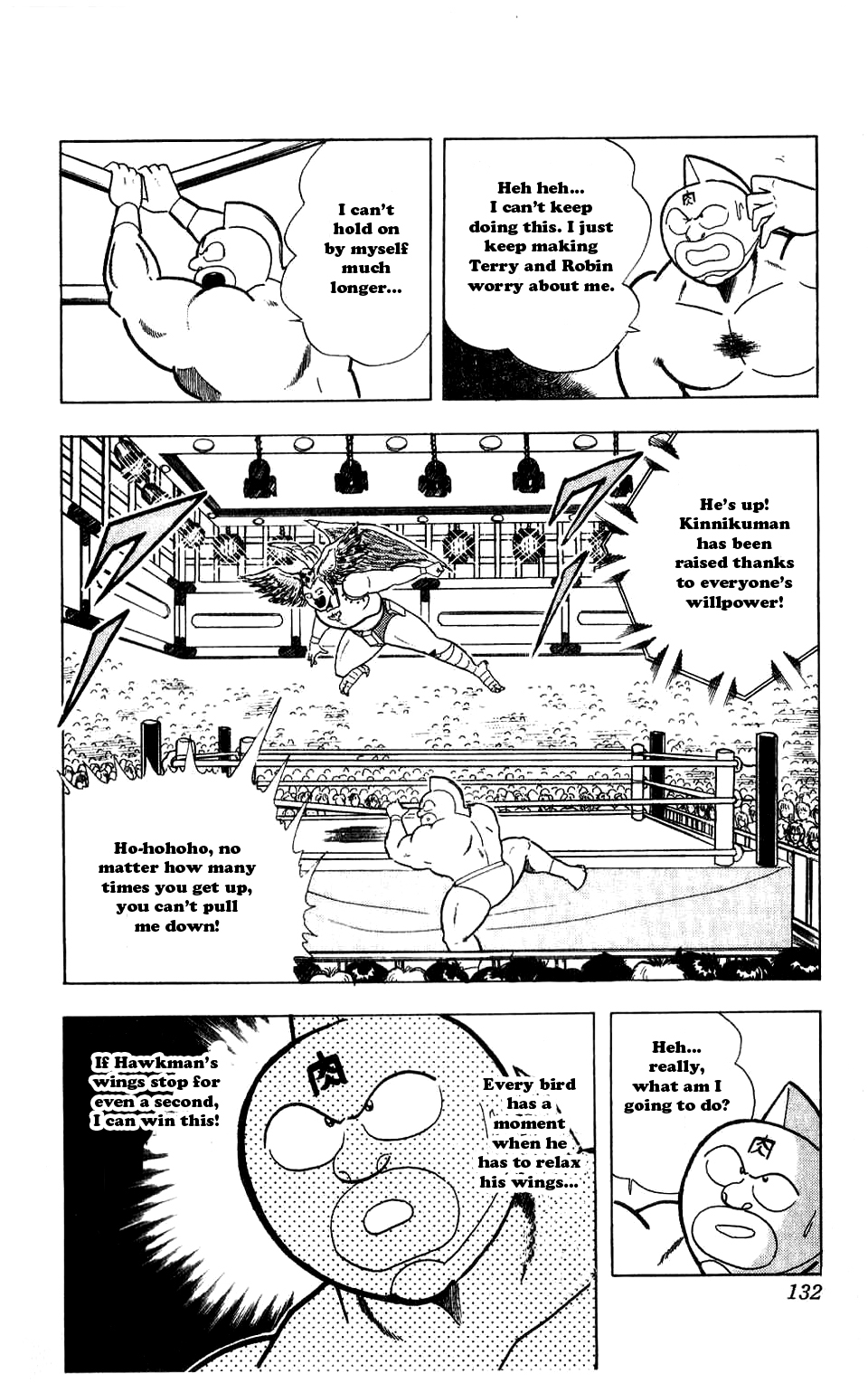 Kinnikuman Chapter 280.2 page 7 - Chapter 280 v2 : Scramble for the Kinniku Throne 7: Hawkman's Weakness!
