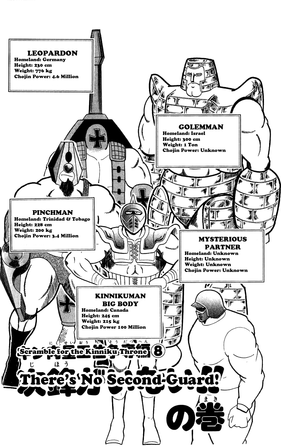 Kinnikuman Chapter 281.2 page 2 - Chapter 281 v2 : Scramble for the Kinniku Throne 8: There's No Second-Guard!