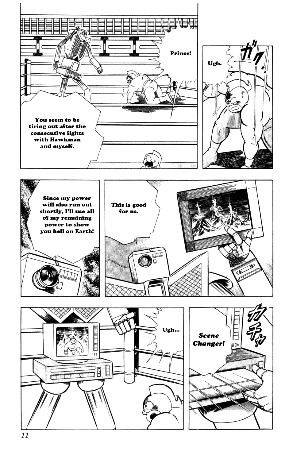 Kinnikuman Chapter 283.2 page 9 - Chapter 283 v2 : Scramble for the Kinniku Throne 10: The Limits of the Image!
