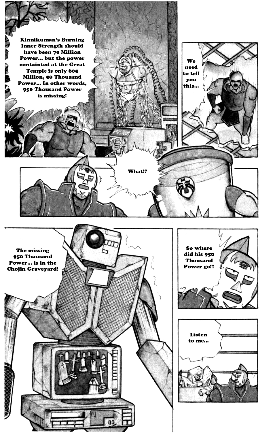 Kinnikuman Chapter 284.2 page 11 - Chapter 284 v2 : Scramble for the Kinniku Throne 11: The Tearful Chojin Graveyard!