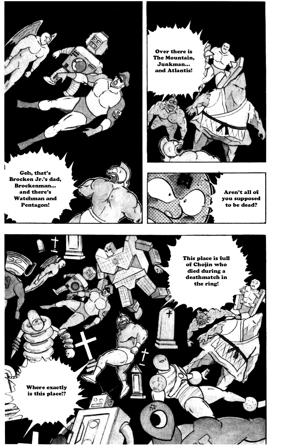 Kinnikuman Chapter 284.2 page 13 - Chapter 284 v2 : Scramble for the Kinniku Throne 11: The Tearful Chojin Graveyard!