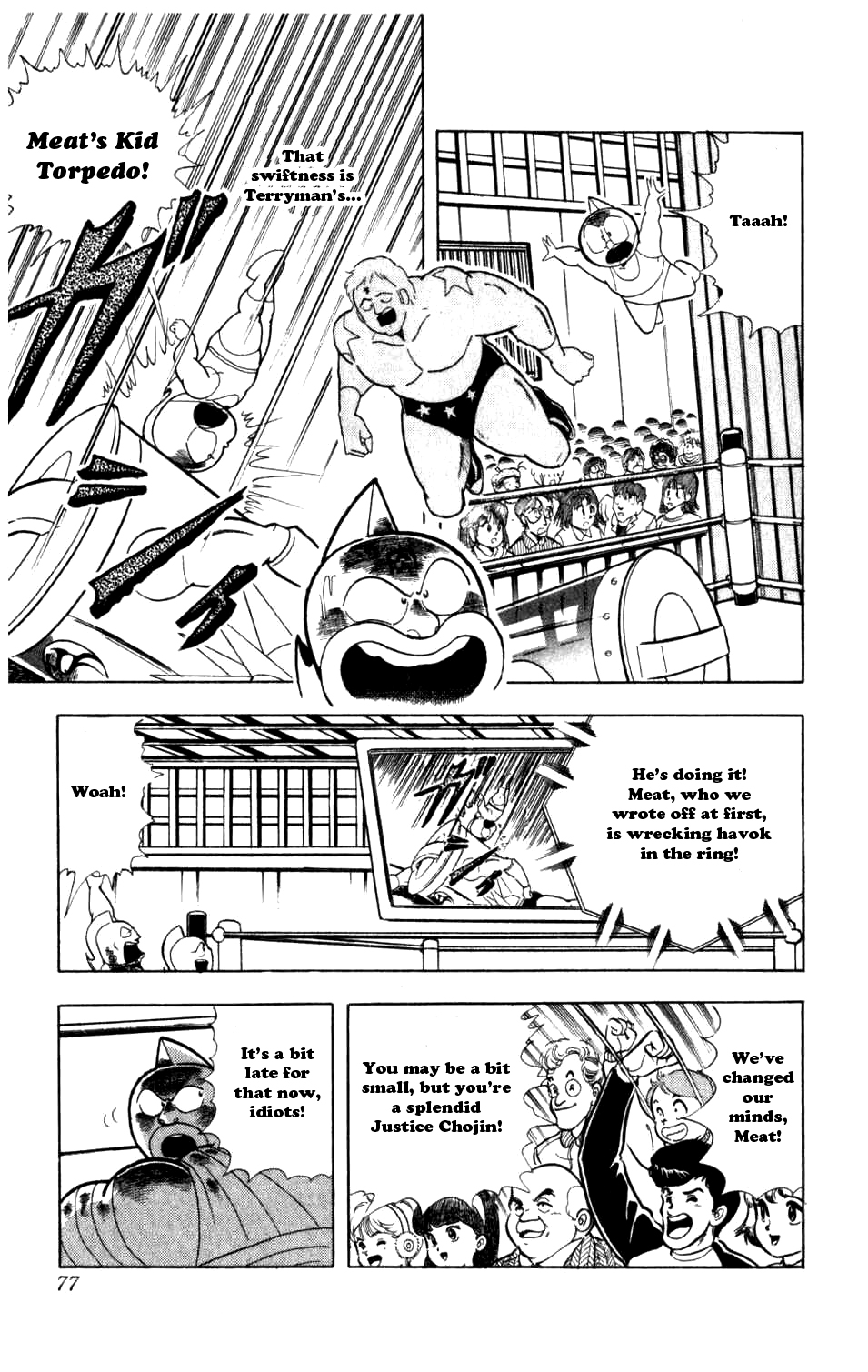 Kinnikuman Chapter 286.2 page 11 - Chapter 286 v2 : Scramble for the Kinniku Throne 13: Meat's Desperate Fight!