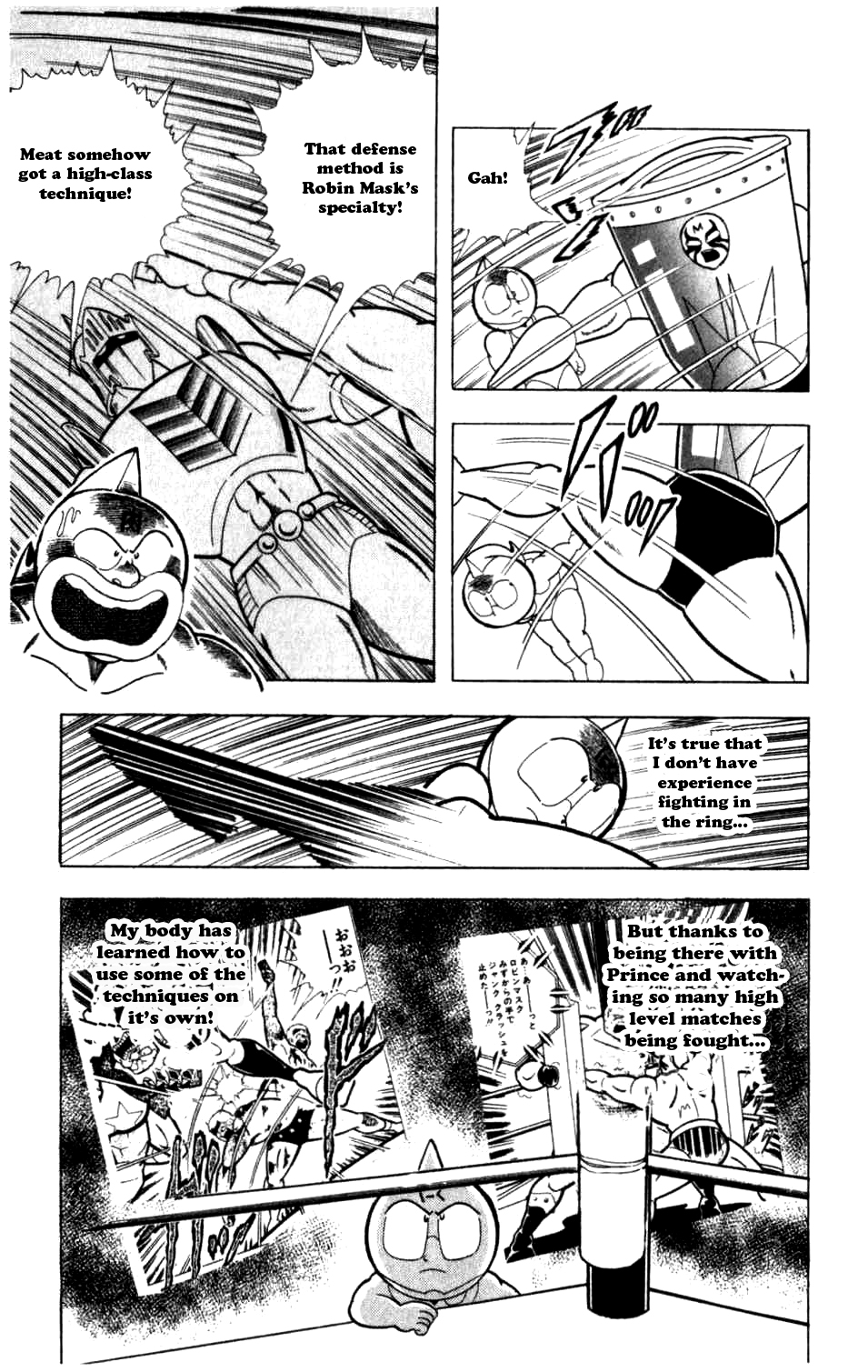 Kinnikuman Chapter 286.2 page 9 - Chapter 286 v2 : Scramble for the Kinniku Throne 13: Meat's Desperate Fight!